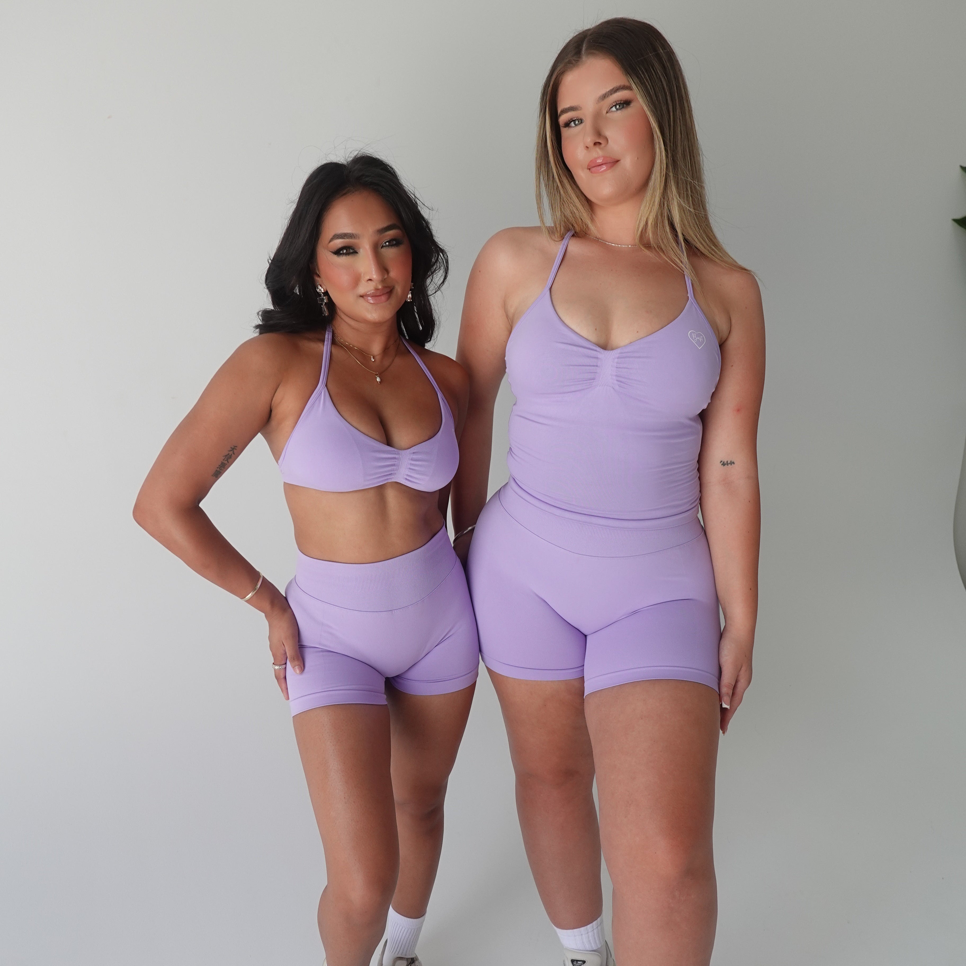 Lavender Contour Longline Halter