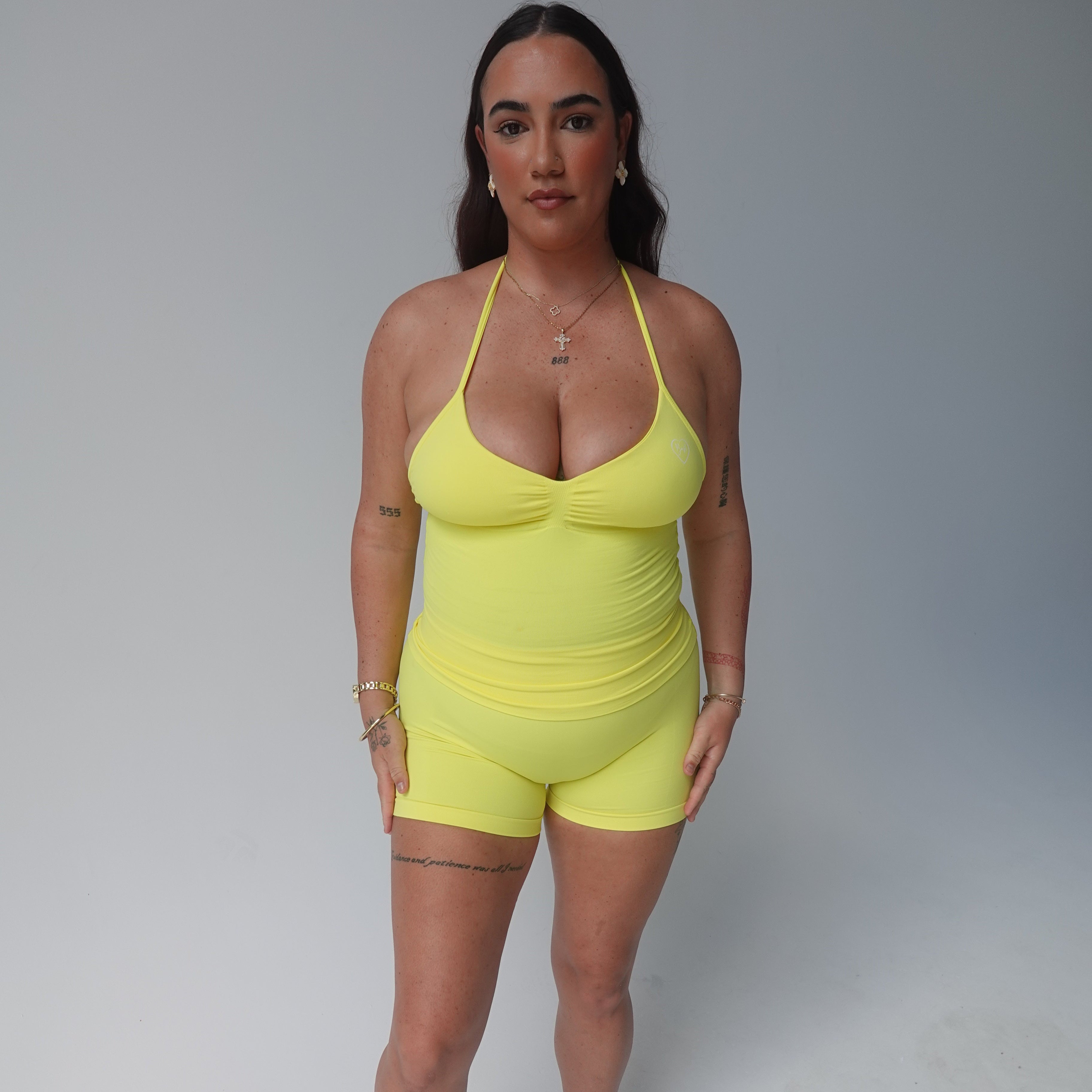 Lemon Contour Shorts