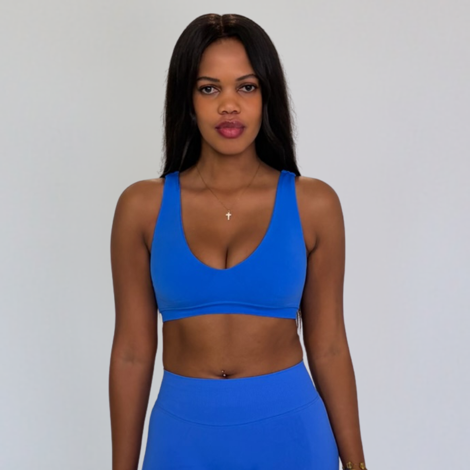 Scoop Crop - Electric Blue
