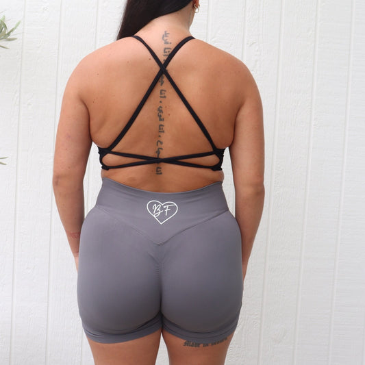 Charcoal Seamless Shorts