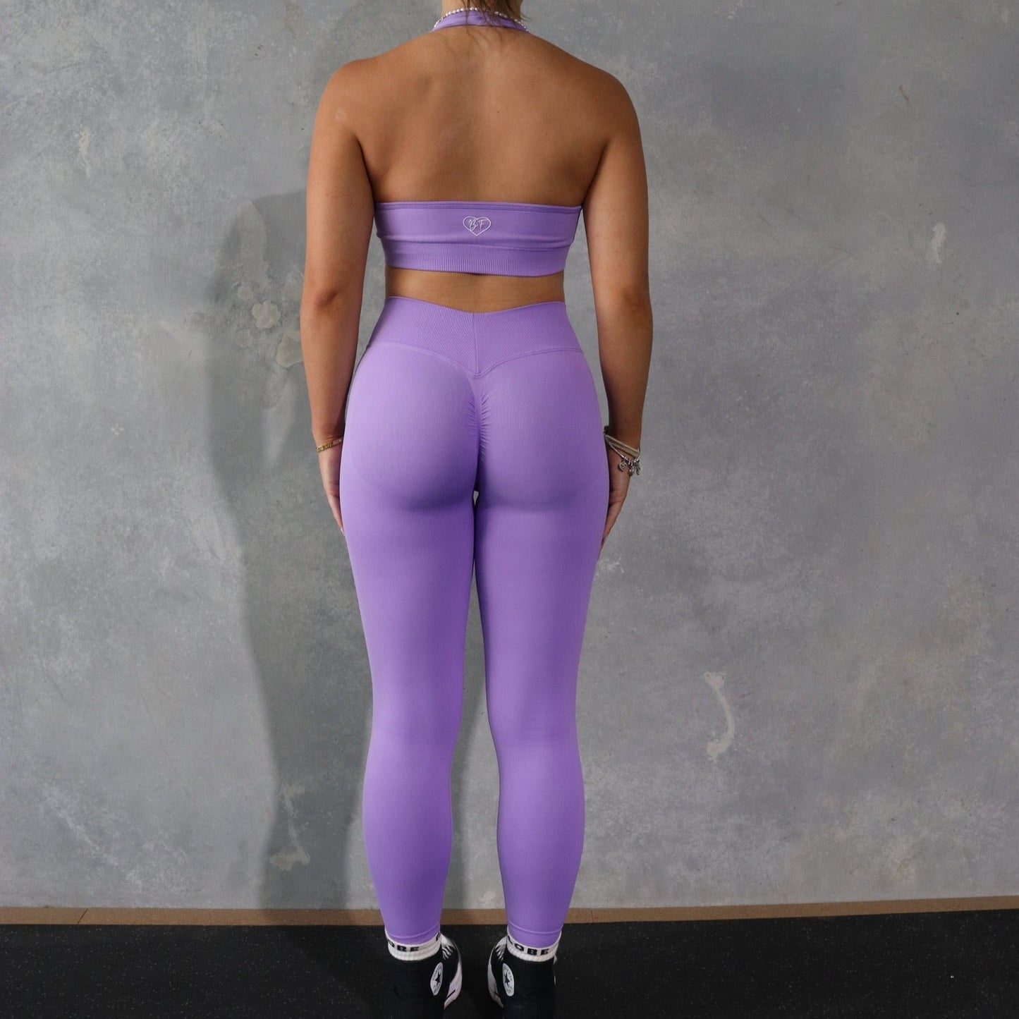 Lilac V Back Leggings