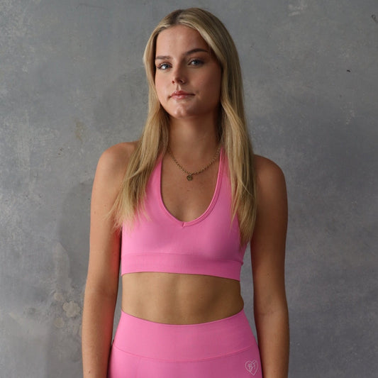 Fairy Floss Halter Crop