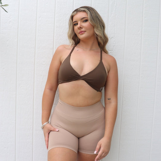 Mocha Seamless Shorts