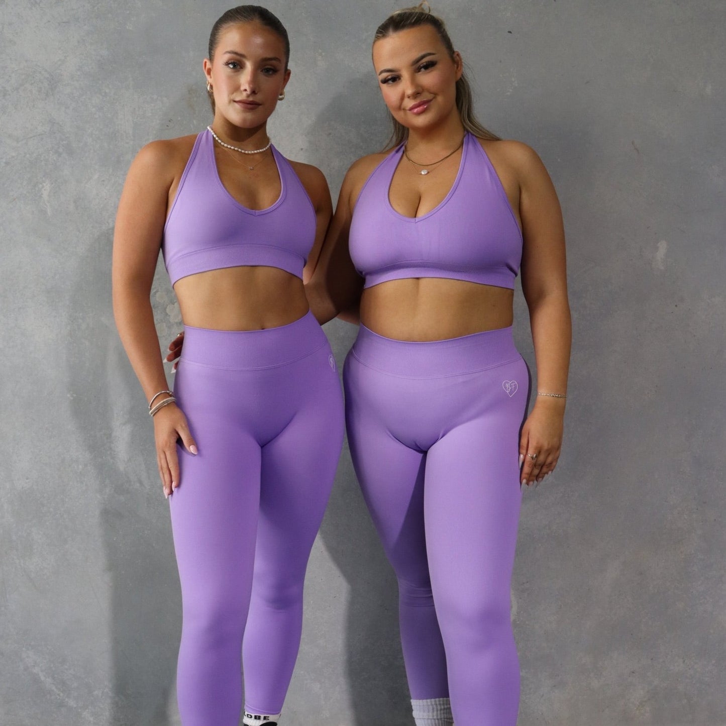 Lilac V Back Leggings