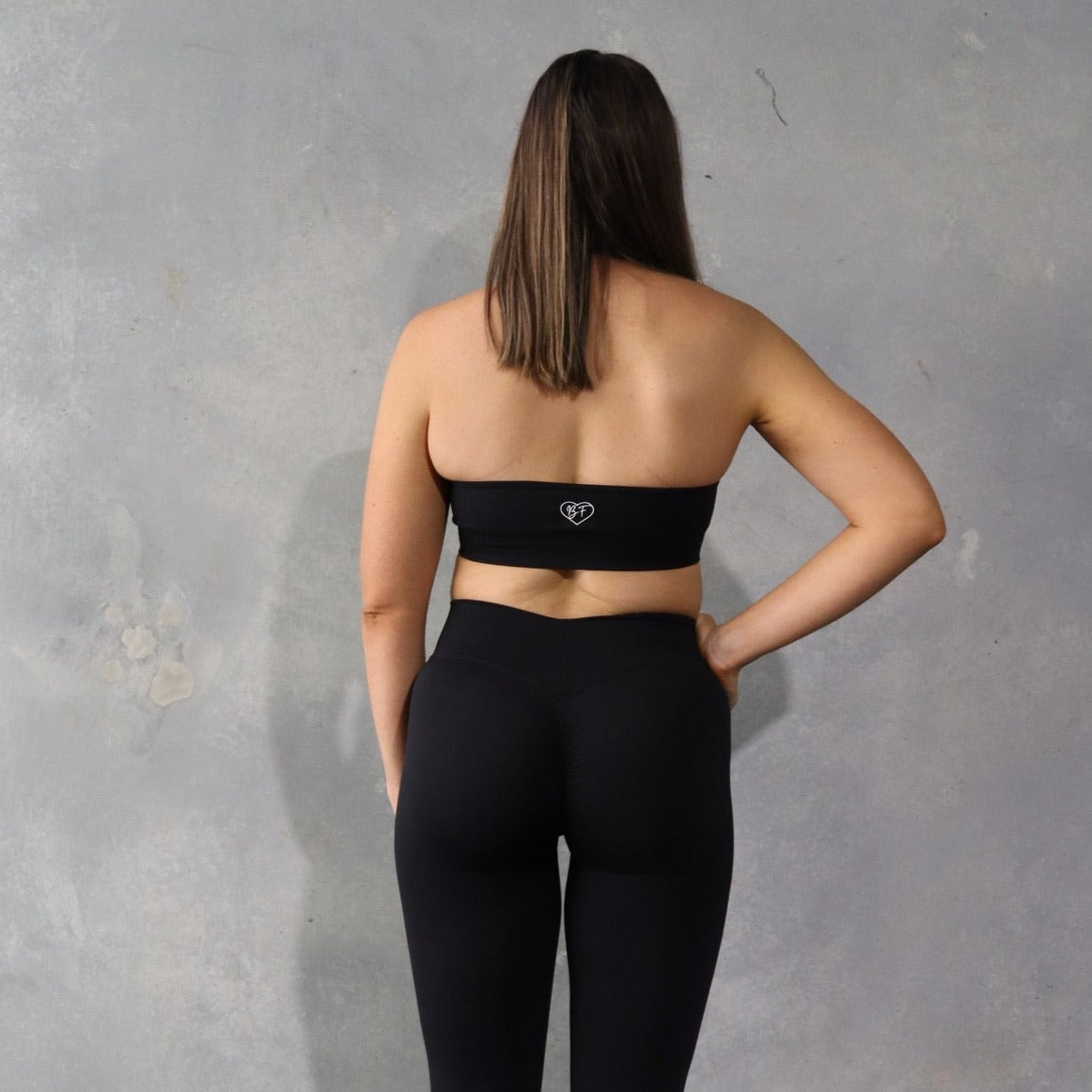 Black Halter Crop