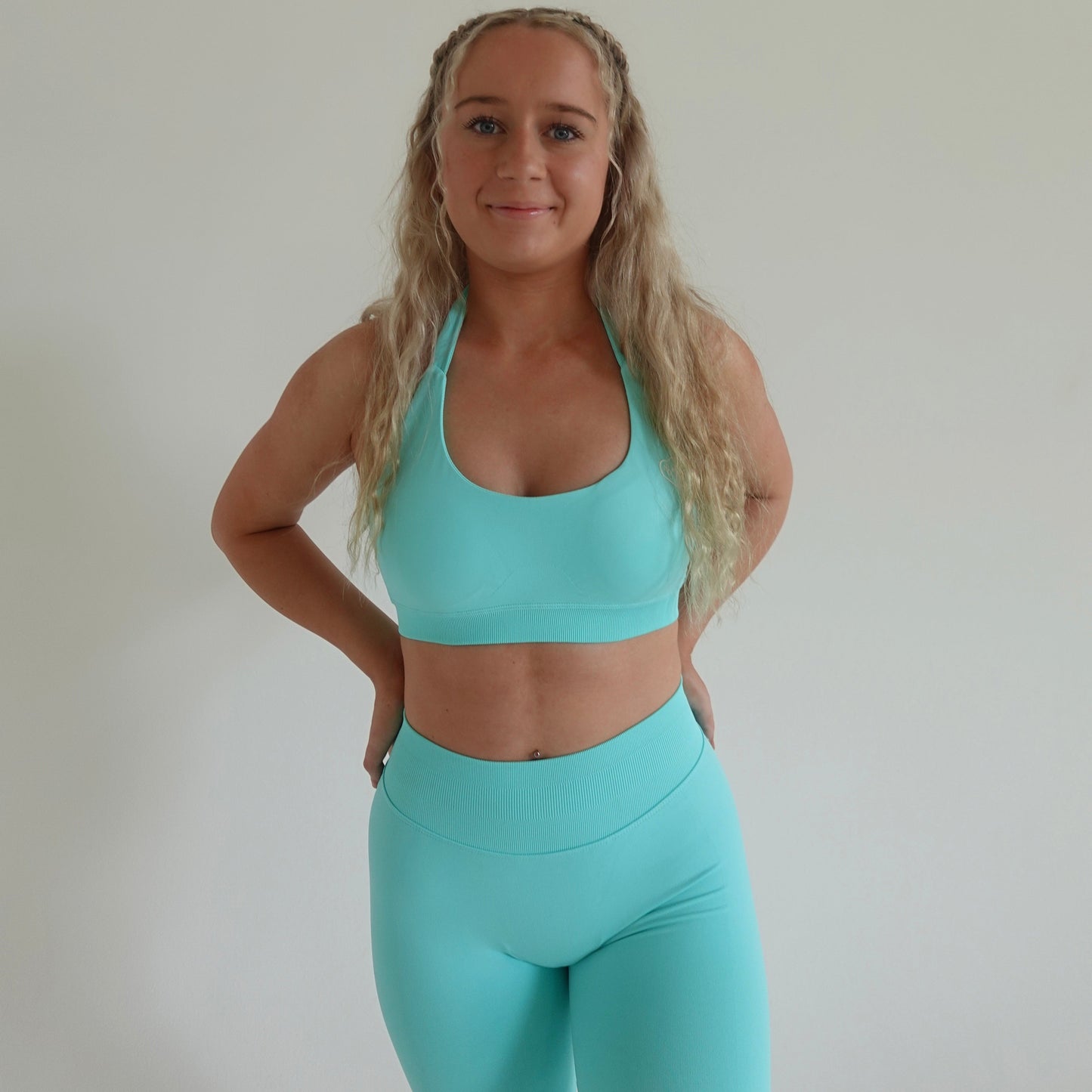 Tiffany Blue Contour Halter