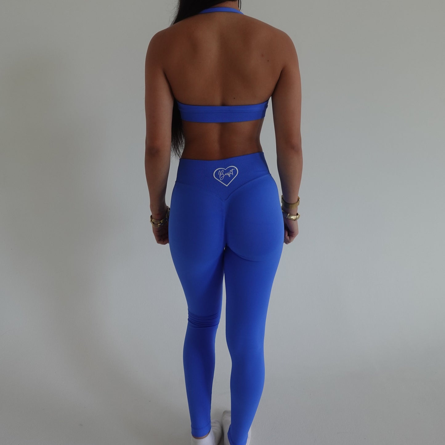 Electric Blue Contour Leggings