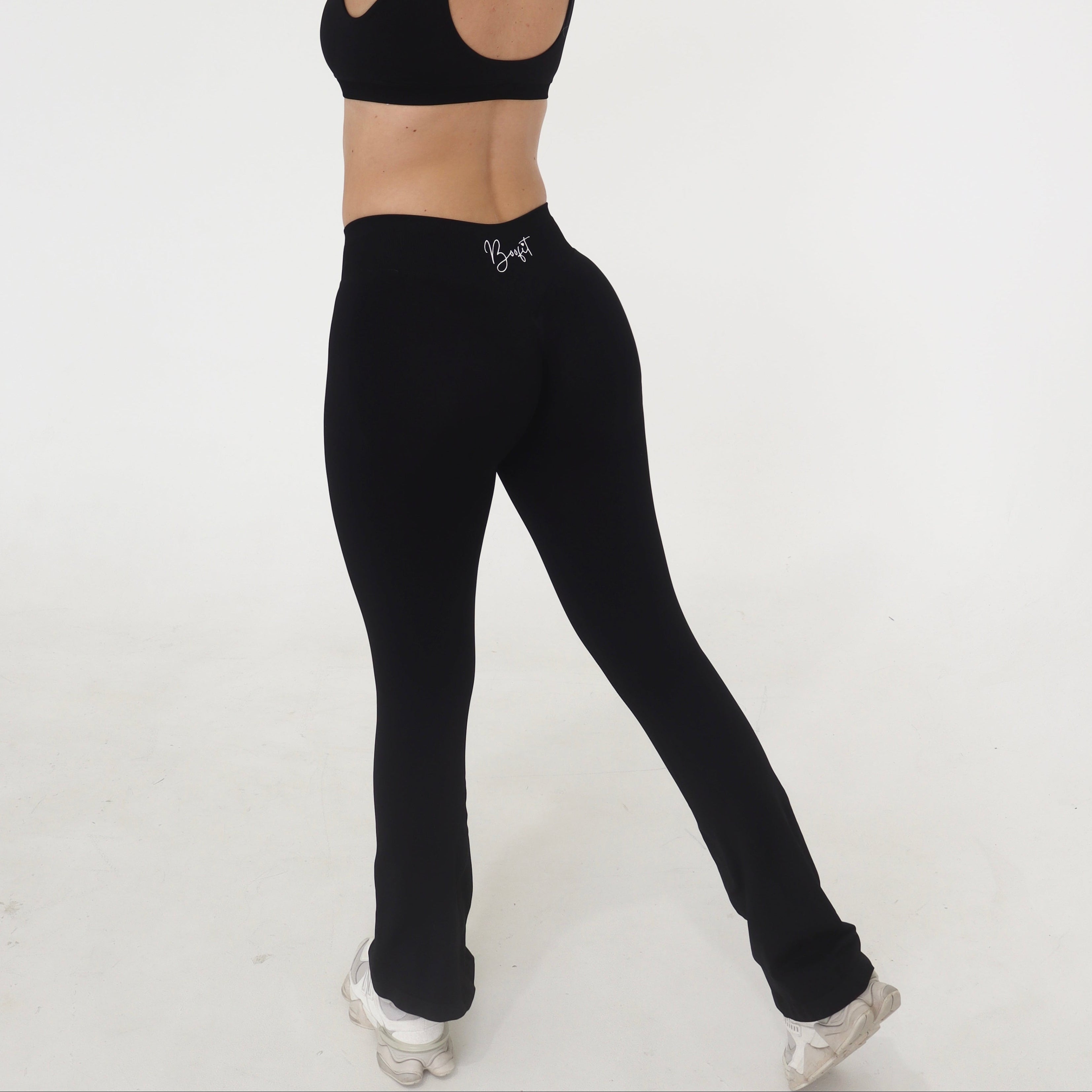 Contour Flare Leggings - Midnight