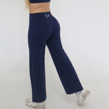 Wide Leg Leggings - Deep Sea