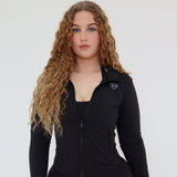 Midnight Sculpt Zip Jacket