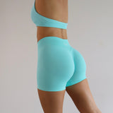 Tiffany Blue Contour Shorts