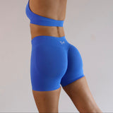 Electric Blue Contour Shorts