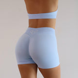 Icy Blue Contour Shorts