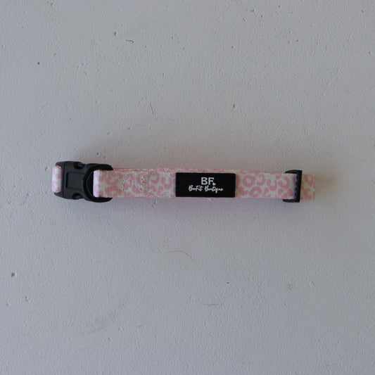 Pink Safari Pet Collar