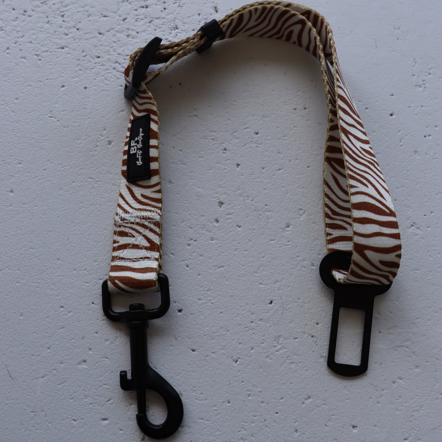 Brown Safari Pet Seatbelt