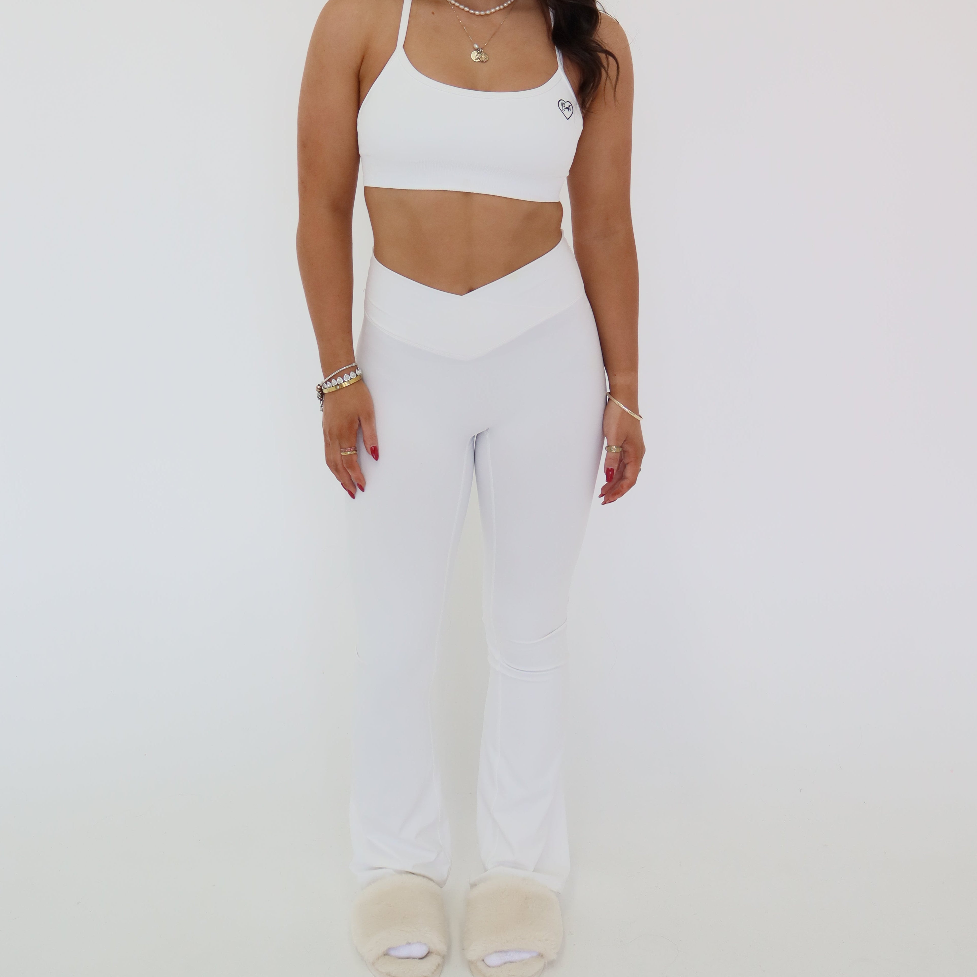 Snow Sculpt Flare Leggings