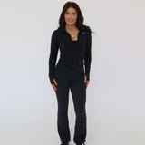 Midnight Sculpt Zip Jacket