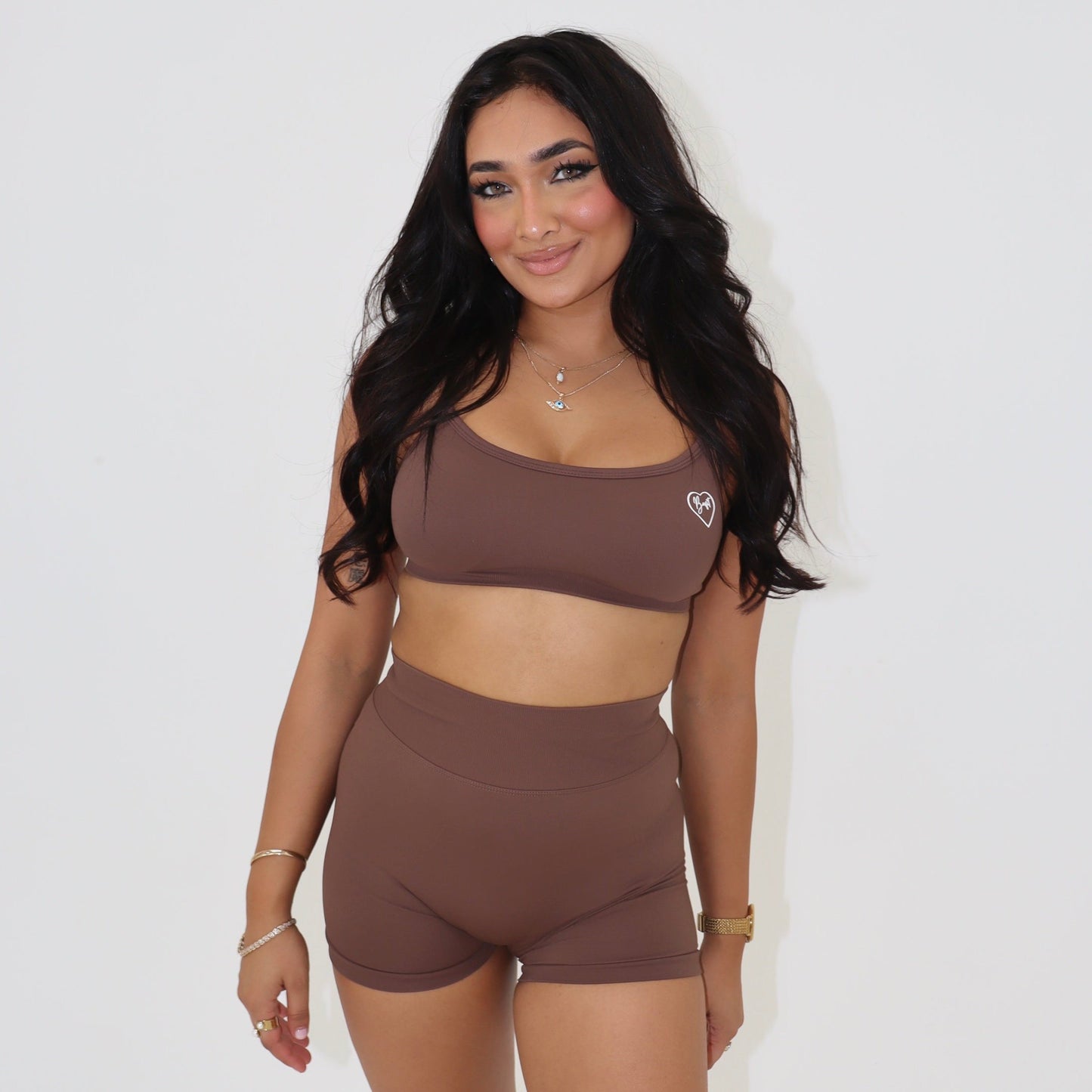 Chocolate Seamless Shorts