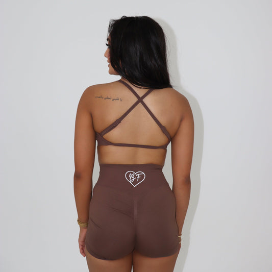 Chocolate Seamless Shorts