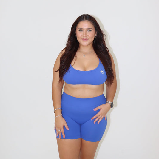 Cobalt Blue Lucy Crop