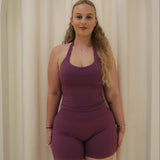 Plum Contour Singlet
