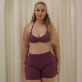 Plum Contour Mini Halter