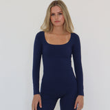 Form Long Sleeve Top - Deep Sea