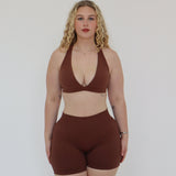 Form Crop - Chocolate