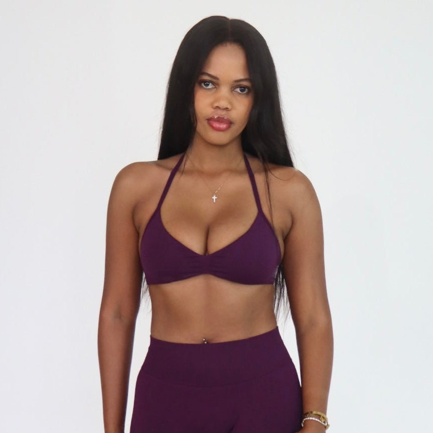 Contour Mini Halter - Violet