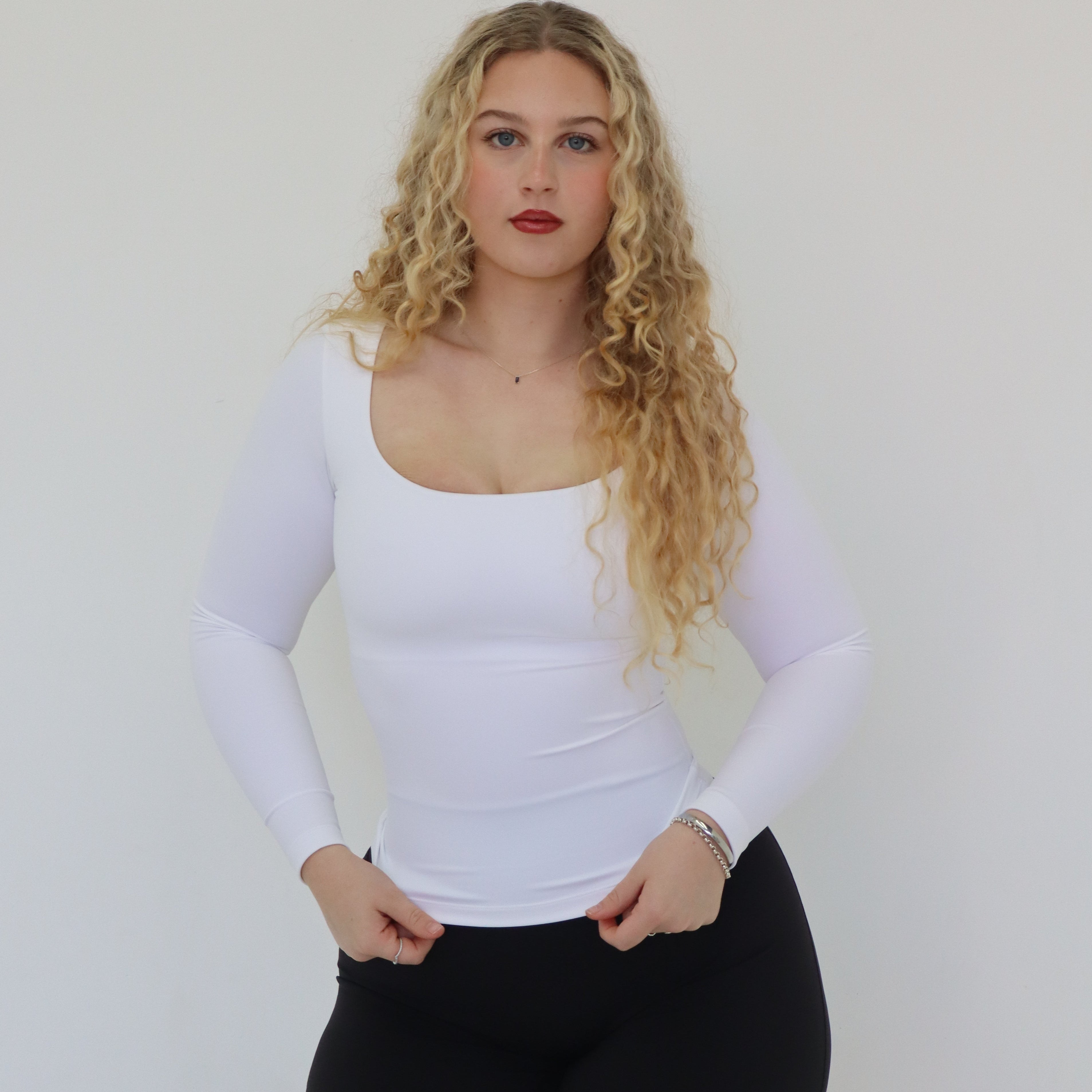 Form Long Sleeve Top - Snow