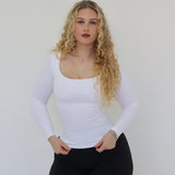Form Long Sleeve Top - Snow