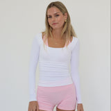 Form Long Sleeve Top - Snow