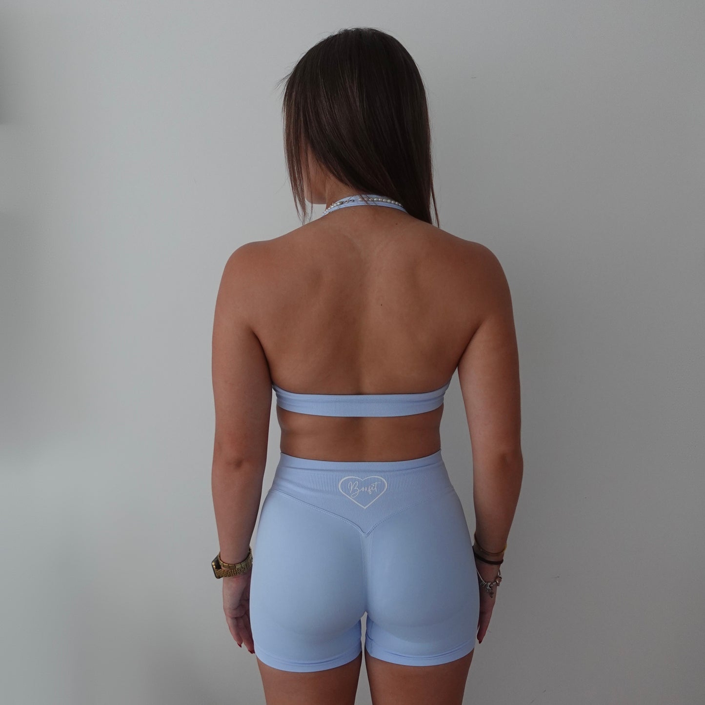 Icy Blue Contour Shorts