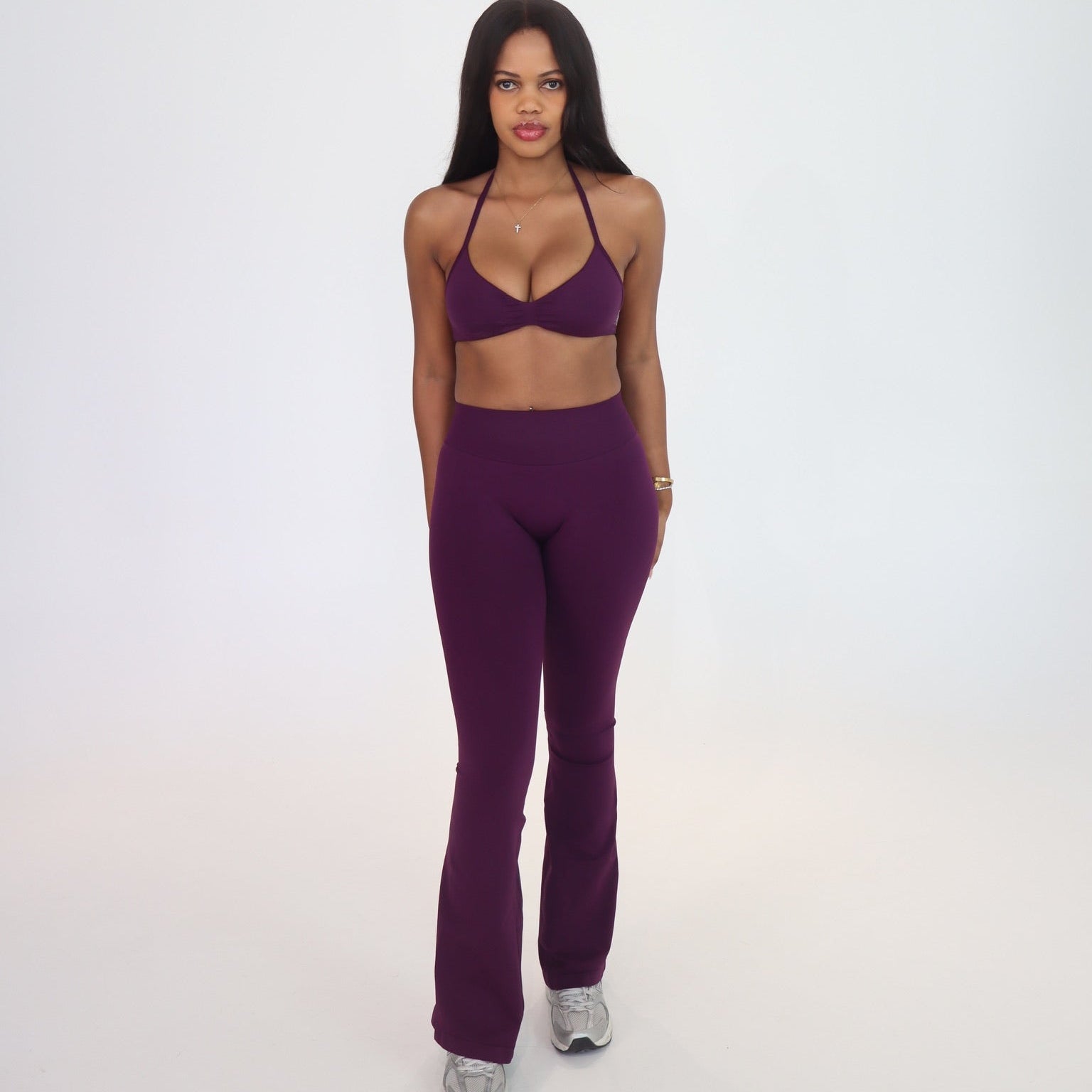 Contour Mini Halter - Violet