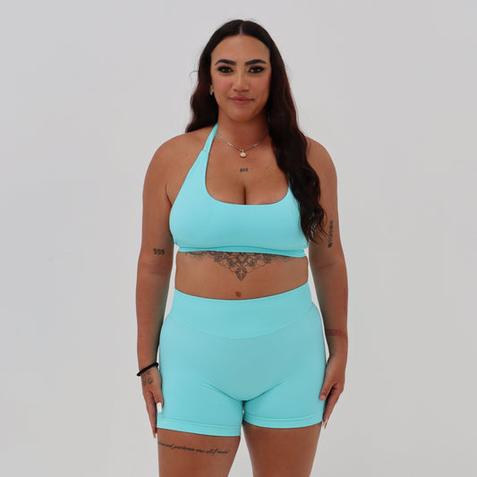 Tiffany Blue Contour Shorts