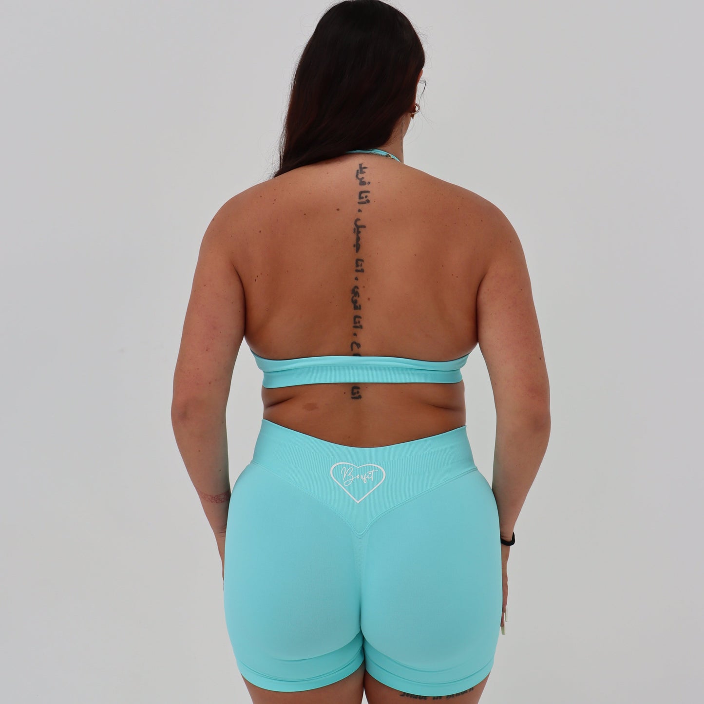 Tiffany Blue Contour Shorts