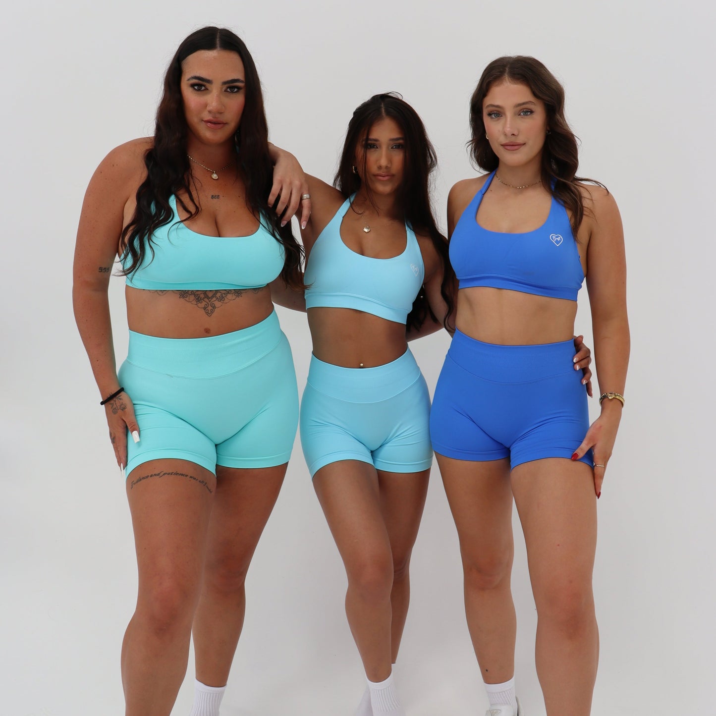 Electric Blue Contour Shorts