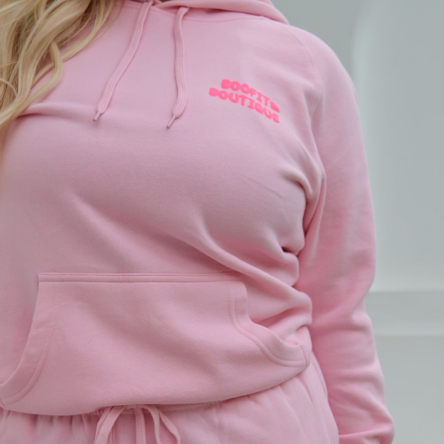 Cloud Hoodie in Pink