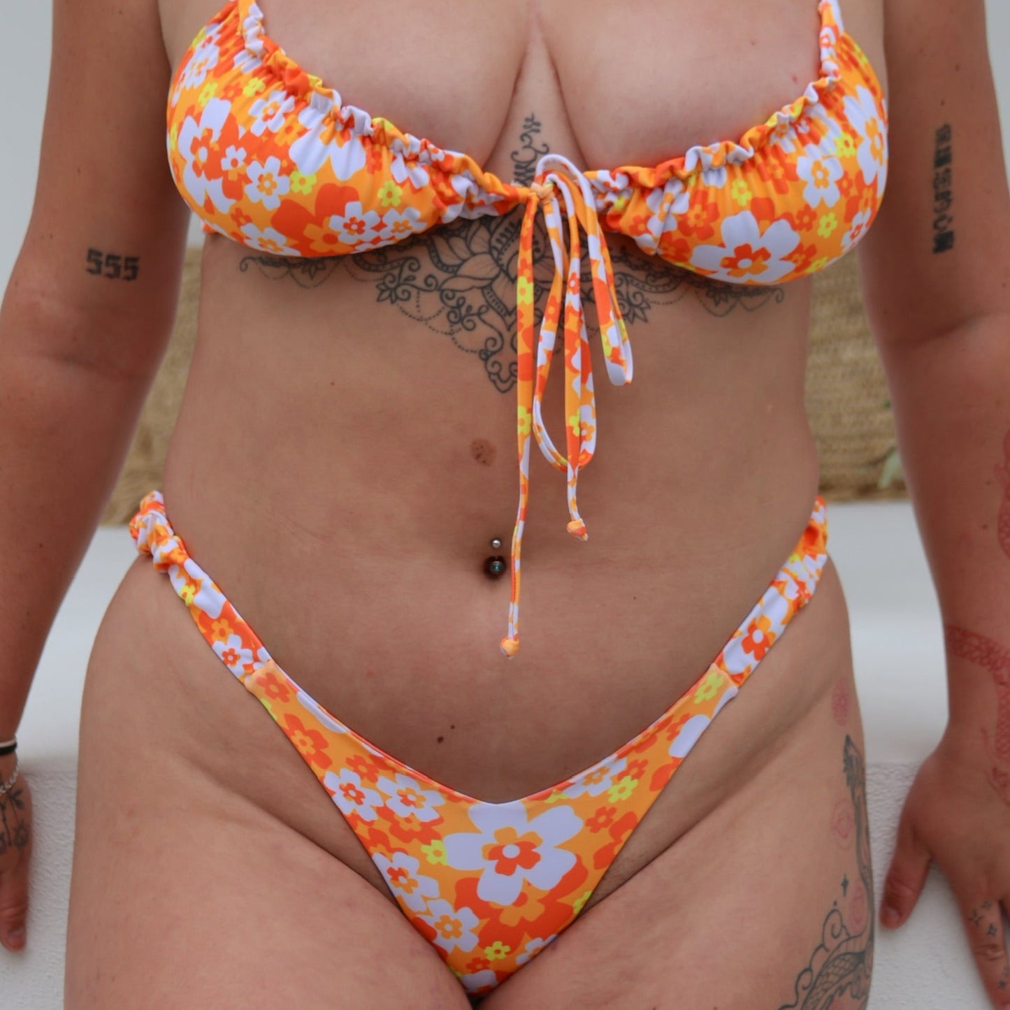 Orange Sorbet Bikini Bottom