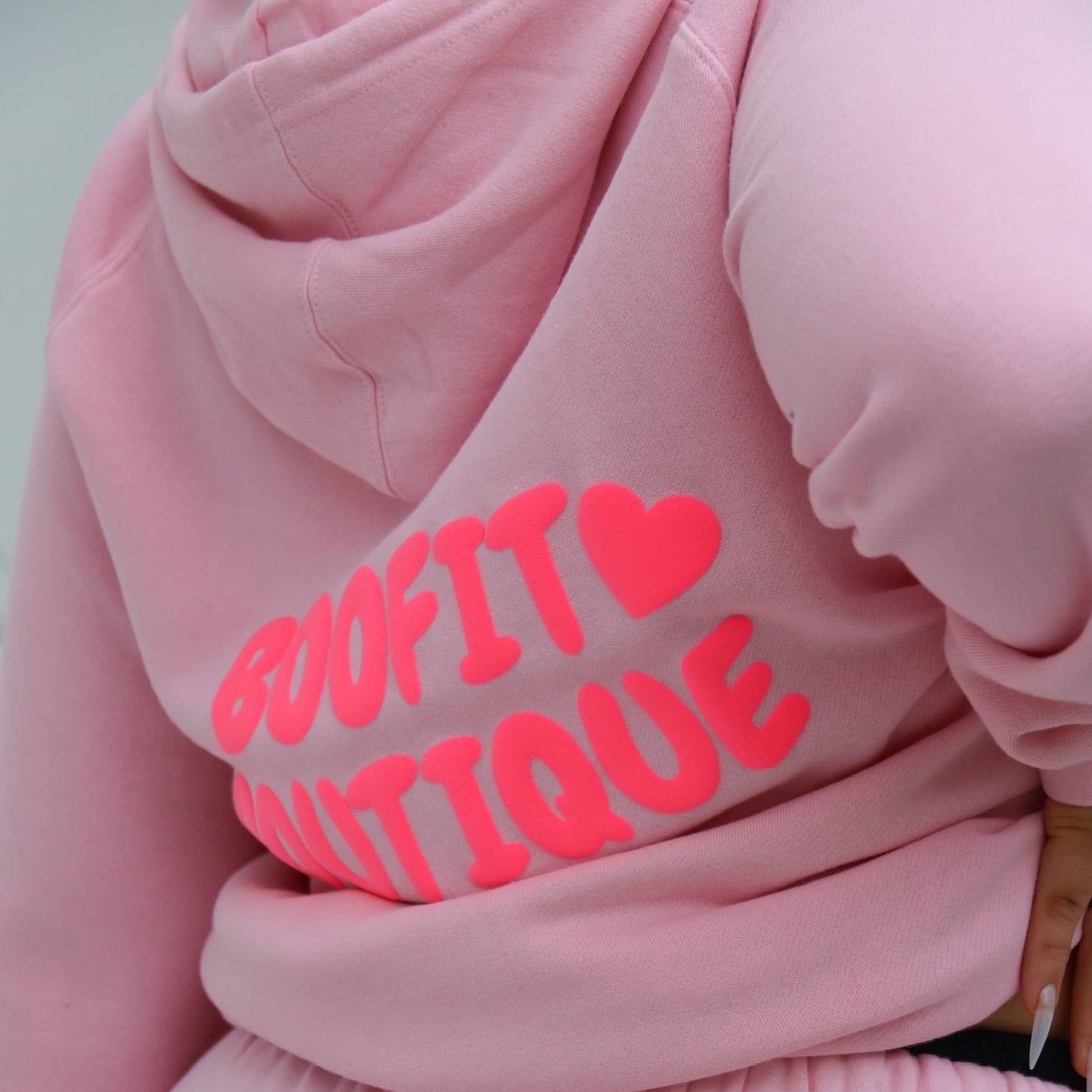 Cloud Hoodie in Pink