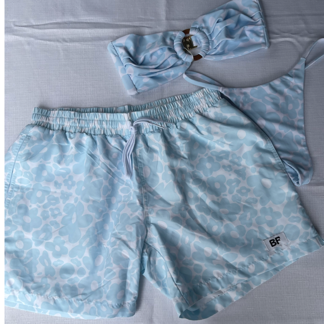 Blue Miami Board Shorts